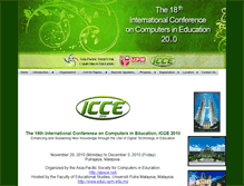 Tablet Screenshot of icce2010.upm.edu.my