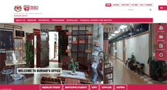 Desktop Screenshot of bursar.upm.edu.my
