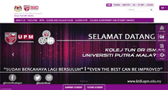 Desktop Screenshot of ktdi.upm.edu.my